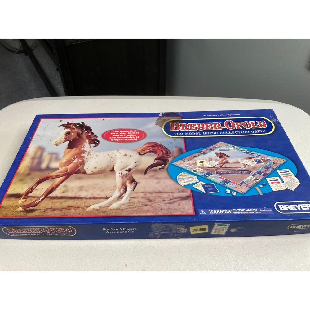 Breyer Opoly Board Game by Breyer Model Horse Company Breyeropoly 2009